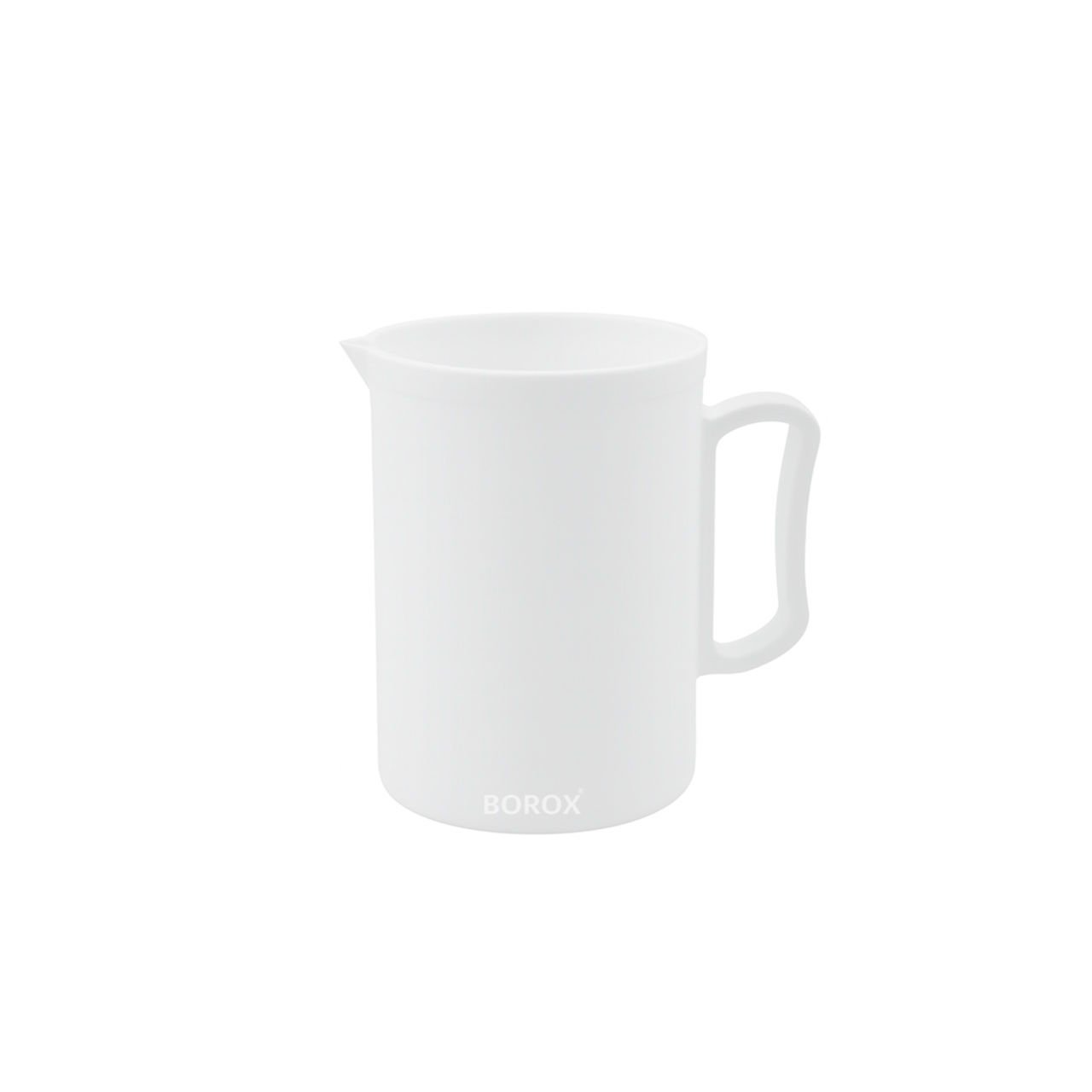 Borox Kulplu Teflon Beher 250ml - PTFE Isıya Dayanıklı Beher