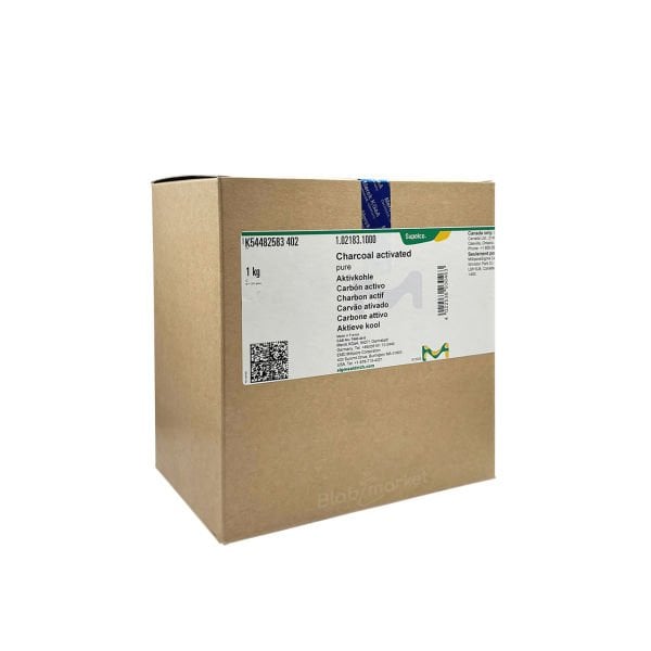 Merck 102183.1000 Charcoal Activated 1 kg - Charcoal Activated Pure