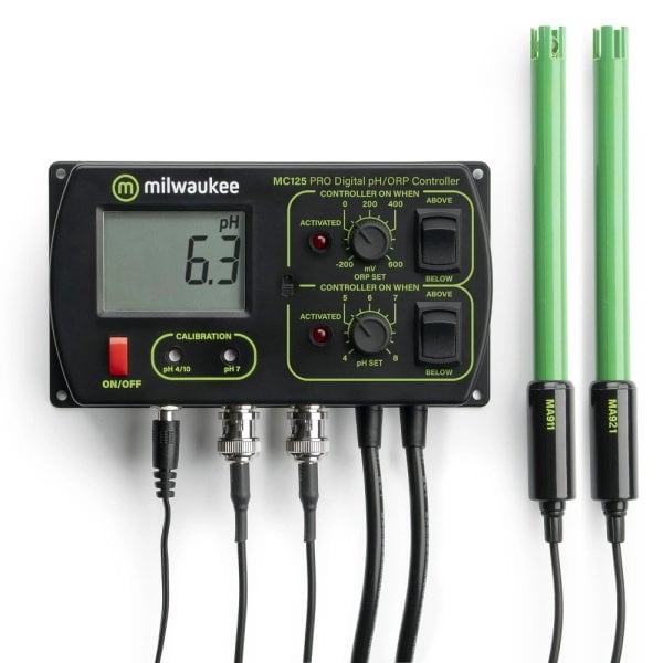 Milwaukee MC125 PRO Dijital pH ORP Kontrol Cihazı - pH Ölçer