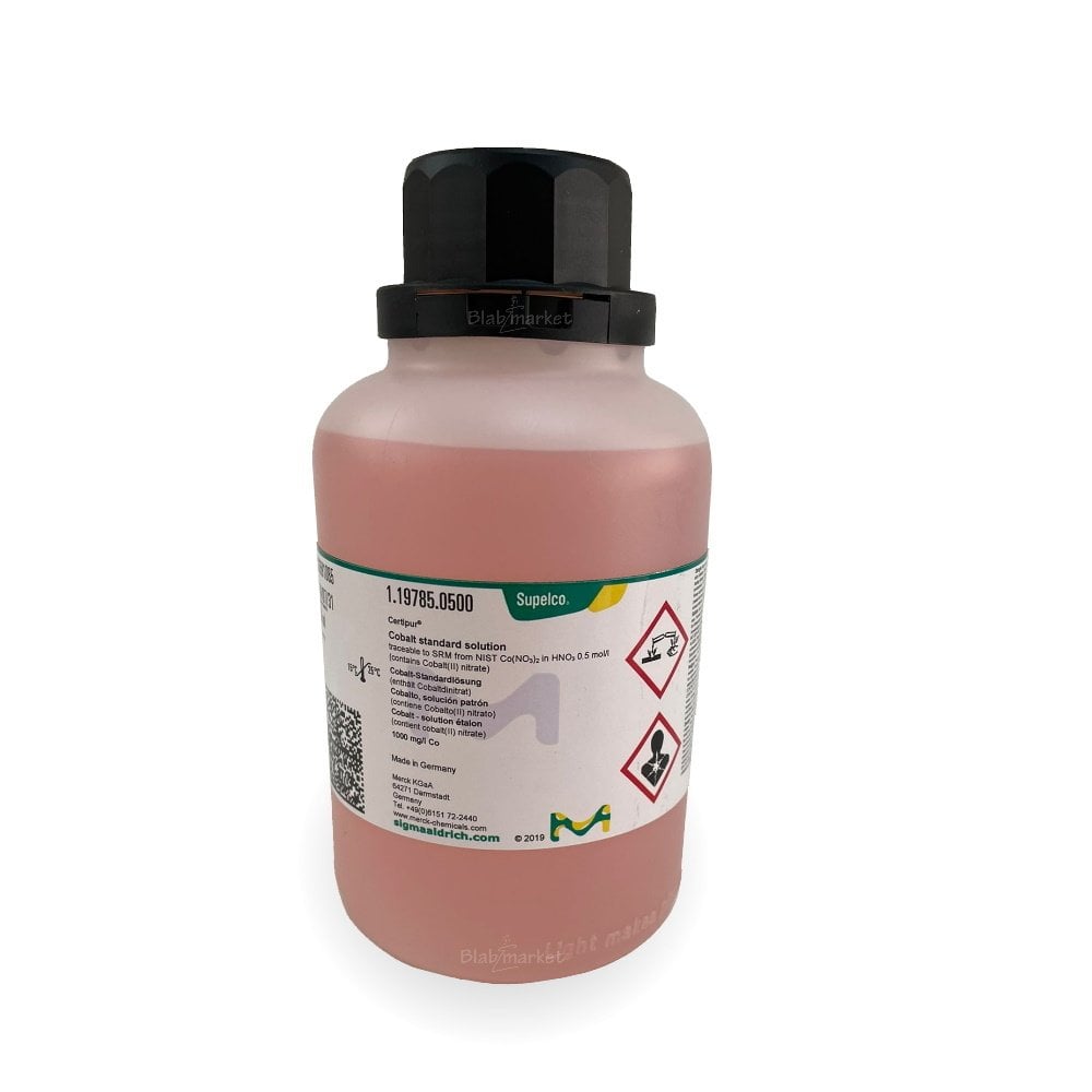Merck 119785.0500 Kobalt 500 ml - Cobalt Standard Solution