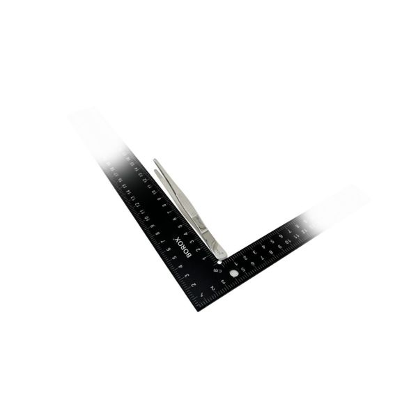 Borox Penset 13 cm Paslanmaz Çelik - Küt Uç Dişli Düz Cımbız - 10 Adet Toptan
