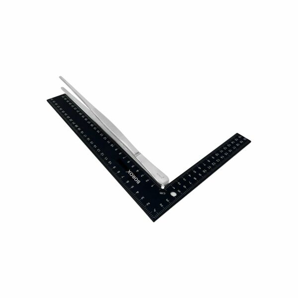 Borox Penset 30 cm Paslanmaz Çelik - Küt Uç Dişli Düz Cımbız - 10 Adet Toptan