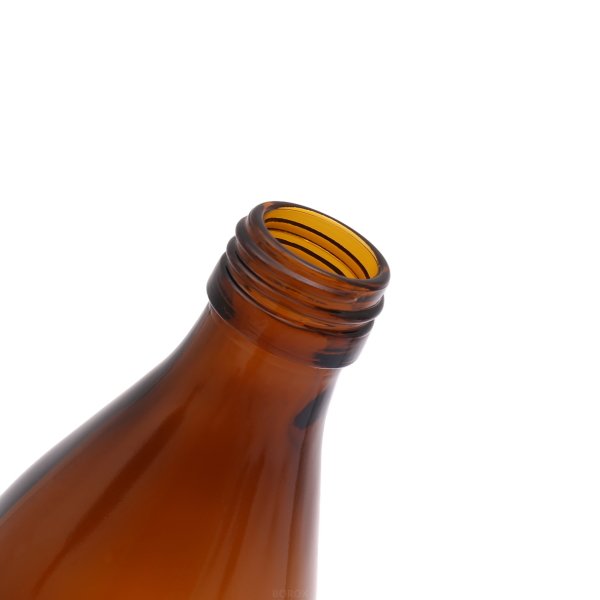 Borox Cam Amber Şişe 300ml - Kilit Kapaklı Kahverengi 100Adet