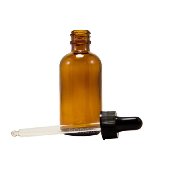 Borox Amber Damlatma Şişe 100ml - Damlalık Şişe 100cc 100Adet