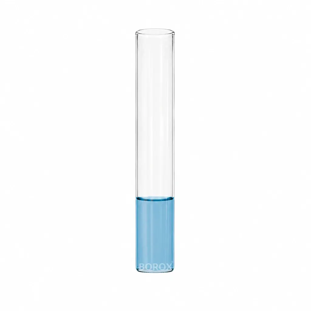 Borox Cam Deney Tüpü 30 ml - Dibi Düz Tüp - Boş Şişe