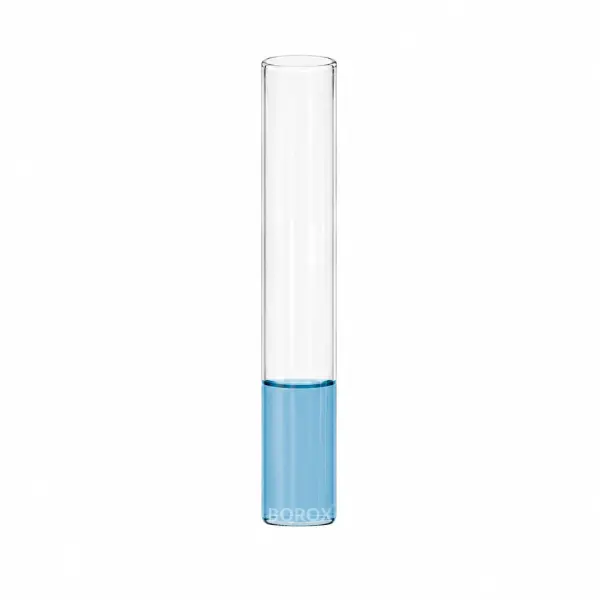 Borox Cam Deney Tüpü 30 ml - Dibi Düz Tüp - Boş Şişe