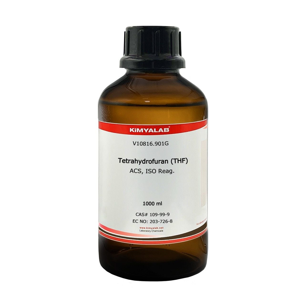 Kimyalab Tetrahidrofuran 1L - Tetrahydrofuran (THF)