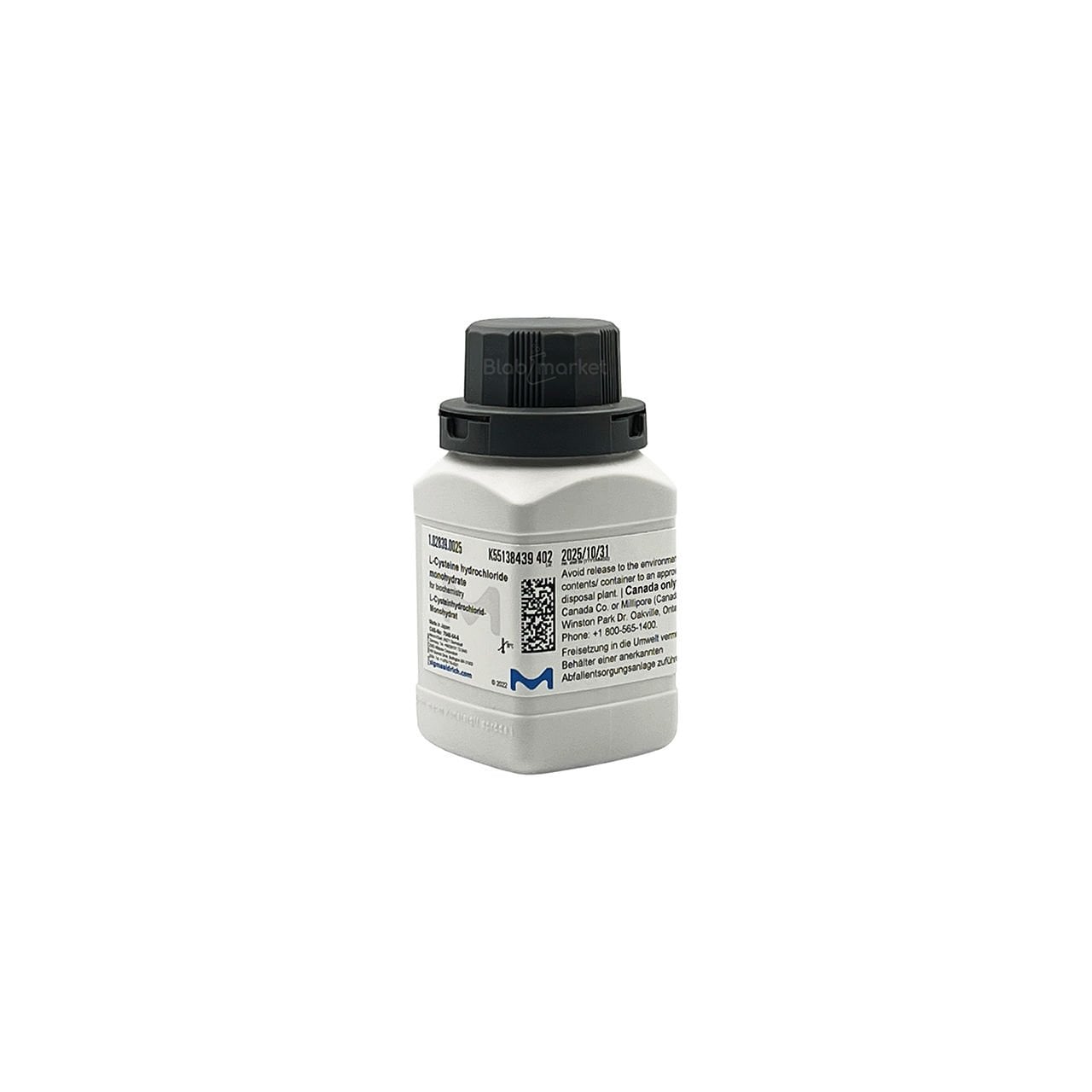 Merck 102839.0025 Sistein Hidroklorür 25 g - Cysteine Hydrochloride Monohydrate For Biochemistry