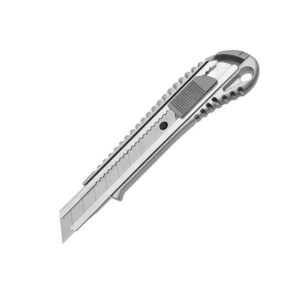 Borox Metal Maket Bıçağı - Falçata Ayarlı - Tam Metal Gövde - 10 Adet Toptan