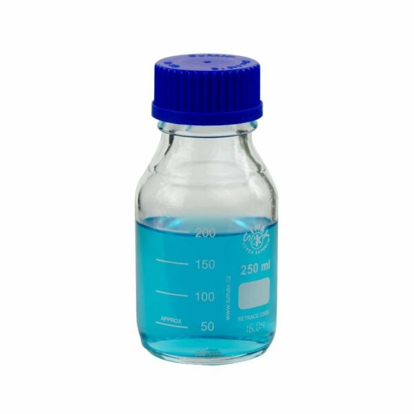 Simax Cam Otoklav Şişe 250 ml - Vida Kapaklı Boş Şişe - 10 Adet Toptan