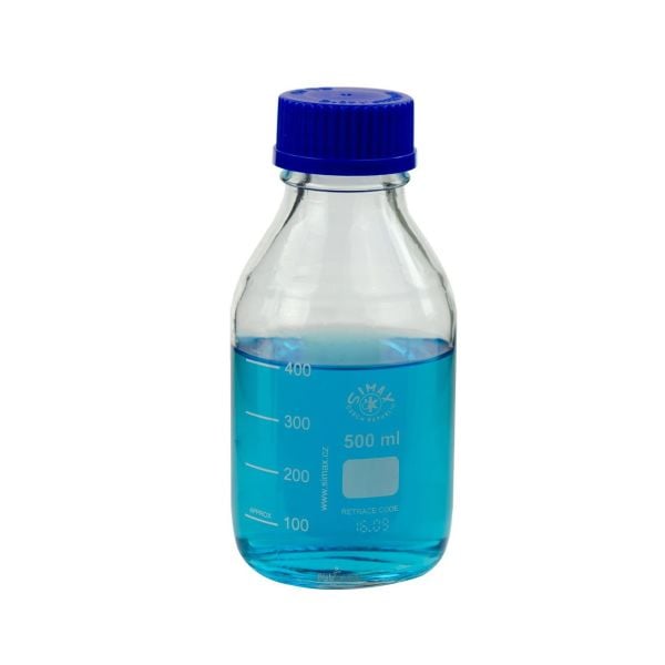 Simax Cam Otoklav Şişe 500 ml - Vida Kapaklı Boş Şişe - 10 Adet Toptan