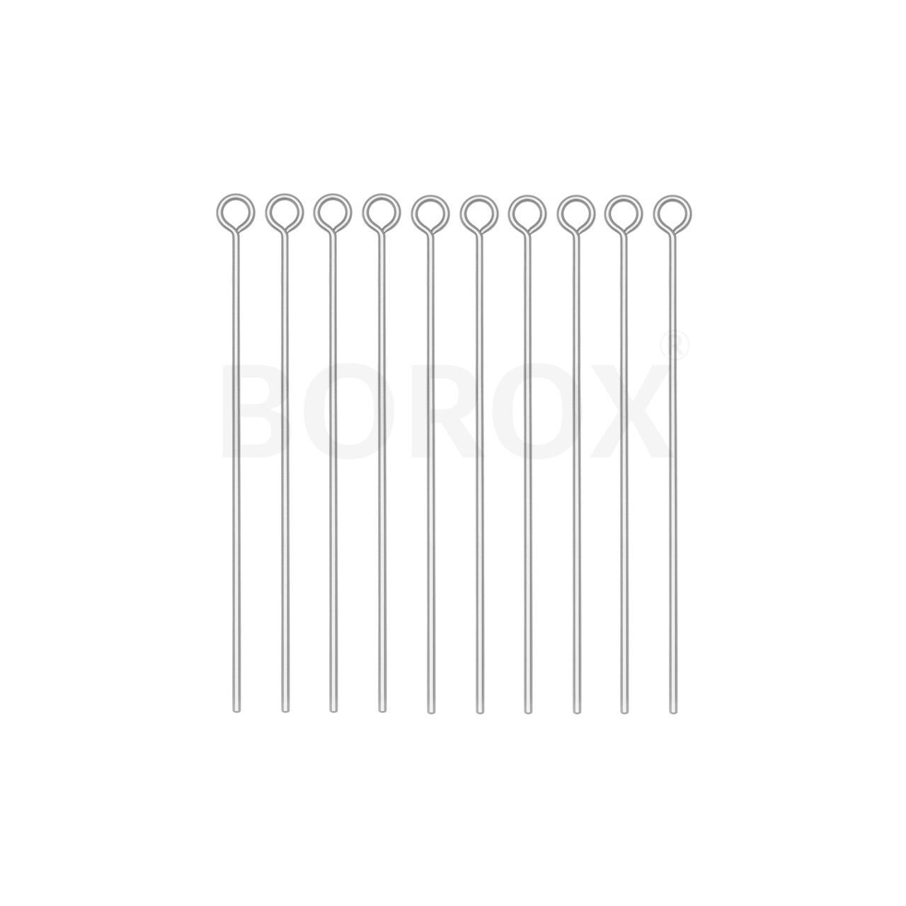 Borox Öze Ucu 3 mm - Halka Uçlu - Inoculation Loop - 10 Adet