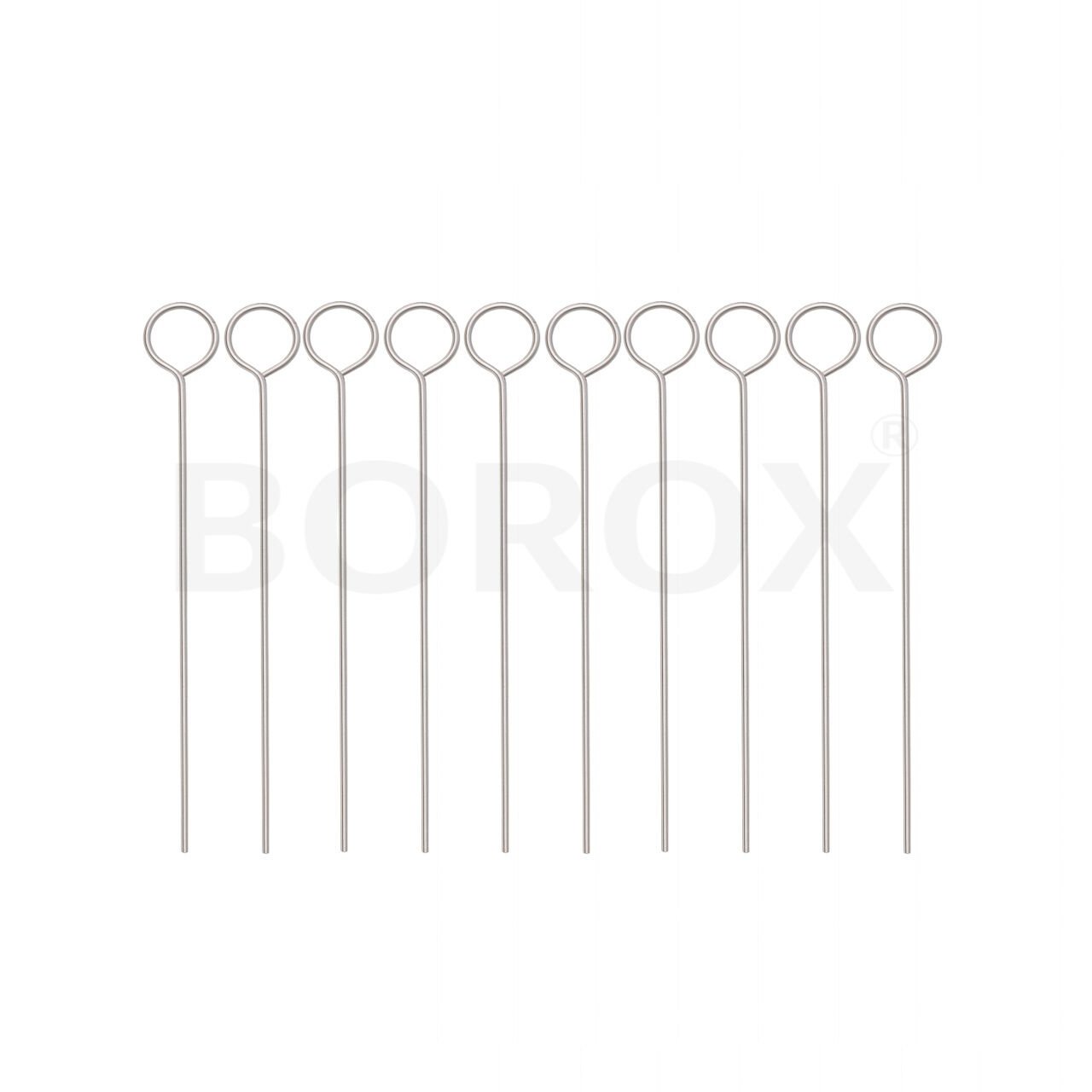 Borox Öze Ucu 5 mm - Halka Uçlu - Inoculation Loop - 10 Adet