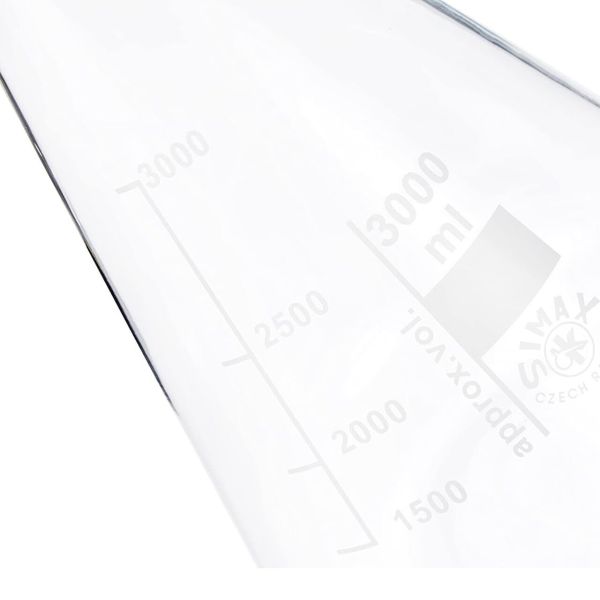 Simax Cam Erlen 500 ml - Erlenmeyer Flask Dar Boyunlu - 10 Adet Toptan