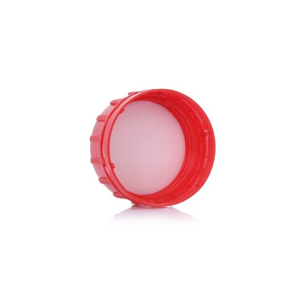 Borox Plastik Kare Şişe 250 ml - Kırmızı Kapaklı Şişe 5 Adet