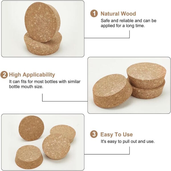 Borox Mantar Tıpa No 1 - 14x11x10 - 100 Adet