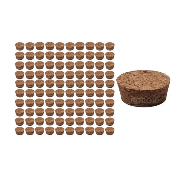 Borox Mantar Tıpa No 10 - 32x28x13 - 100 Adet