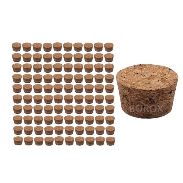 Borox Mantar Tıpa No 12 - 36x31x20 - 100 Adet