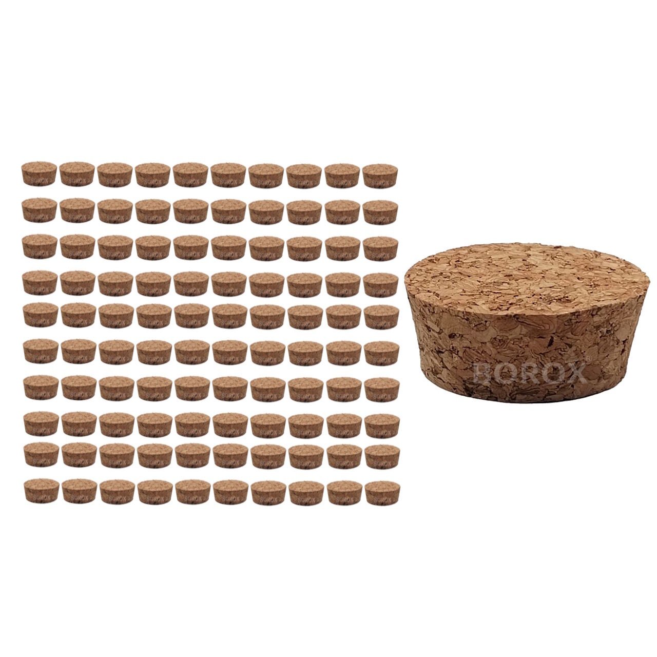 Borox Mantar Tıpa No 15 - 43x38x16 - 100 Adet