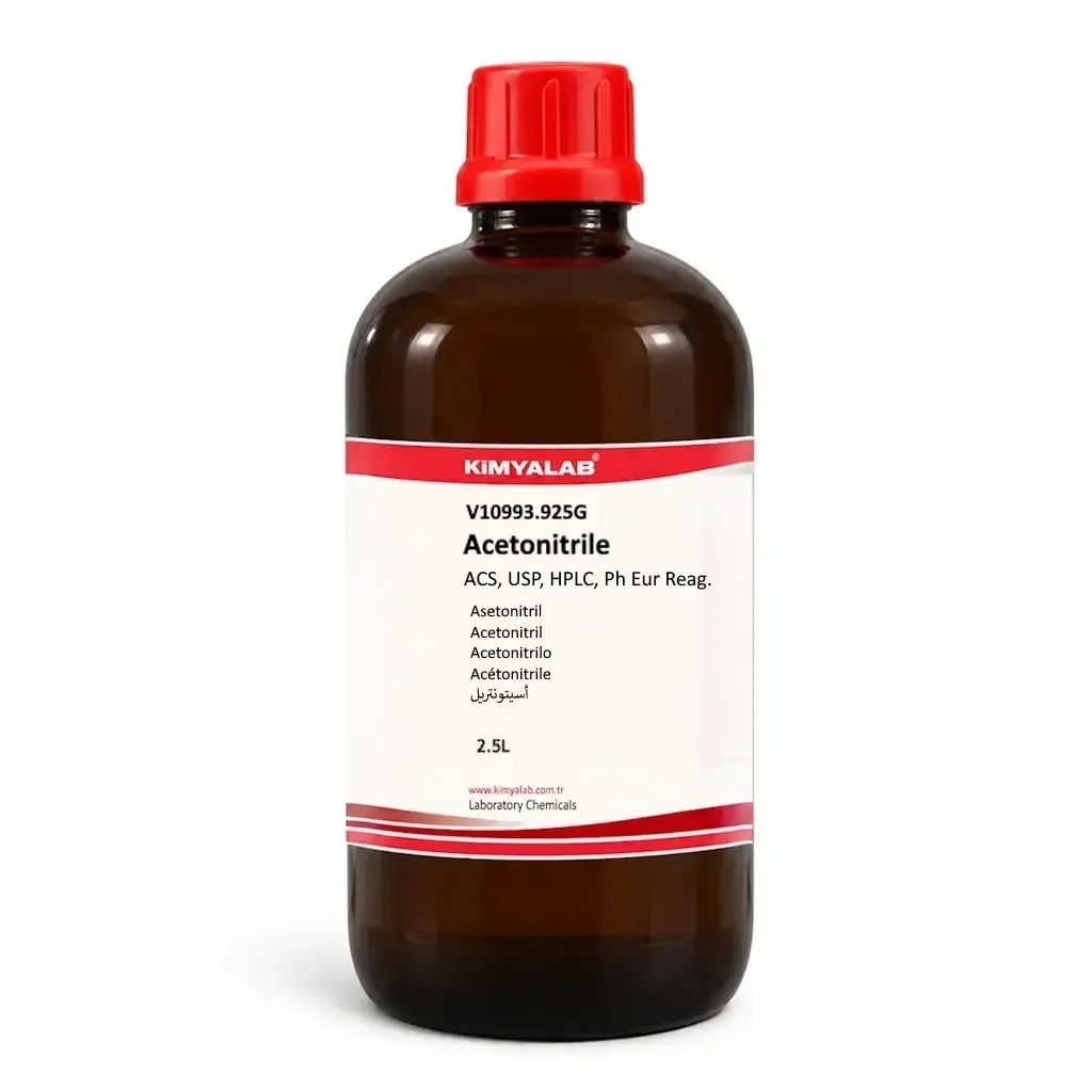 Kimyalab Asetonitril 2,5Litre - Acetonitrile Reag Ph Eur for HPLC ACS