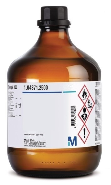 Merck 109623.2511 Etil Asetat 2.5 l - Ethyl Acetate Gr For Analysis Acs,iso Plastic Bottle