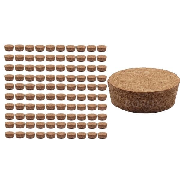 Borox Mantar Tıpa No 20 - 60x54x19 - 100 Adet