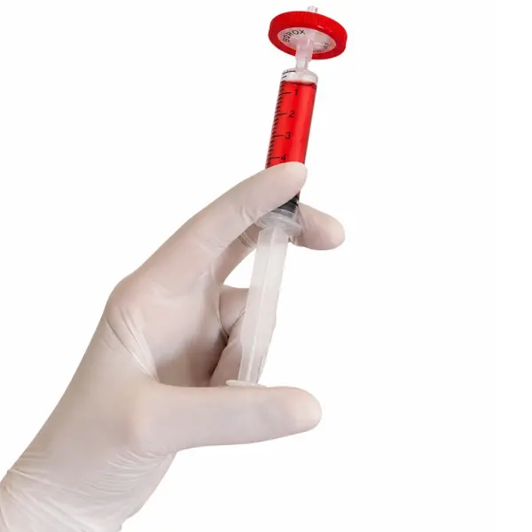 Borox Şırınga Filtre PTFE - Non Steril 0.45µm - Kırmızı - 100 Adet
