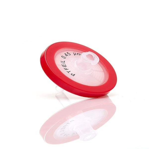Borox Şırınga Filtre PTFE - Non Steril 0.45µm - Kırmızı - 100 Adet