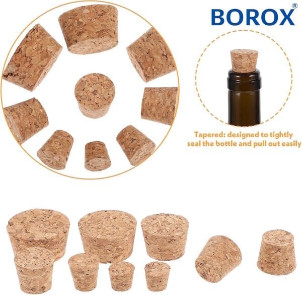 Borox Mantar Tıpa No 22 - 63x57x20 - 5 Adet
