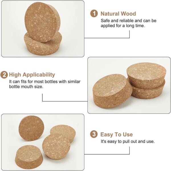 Borox Mantar Tıpa No 22 - 63x57x20 - 5 Adet