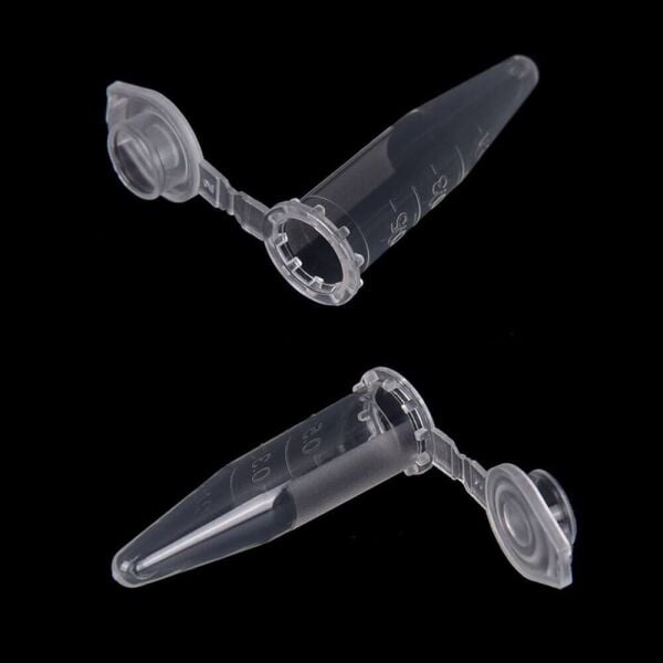 Eppendorf Tüpü 5 ml - Mikrosantrifüj Ependorf Tüpü 1200 Adet Toptan - Özel Tasarım Kapaklı