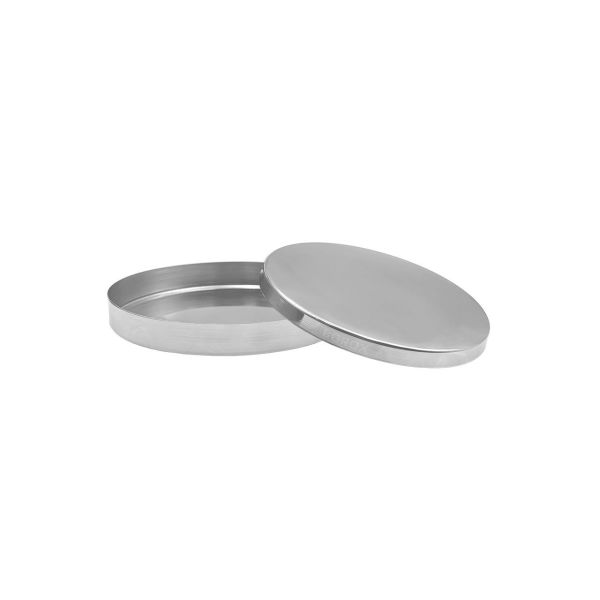Borox Paslanmaz Çelik Petri Kabı 150mm - Petri Kutusu Kapaklı - 10 Adet Toptan