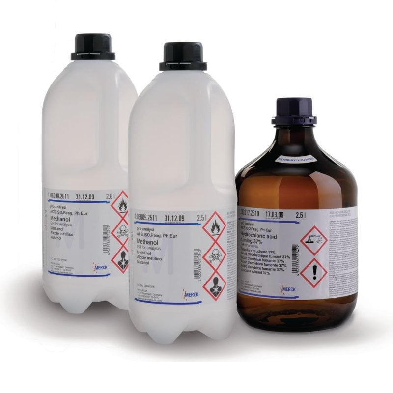 Formaldehit 2.5 l- Formaldehyde Solution Min. 37% Stabilized With About 10% Methanol Ph Eur,Bp,Usp Merck 104002.2500