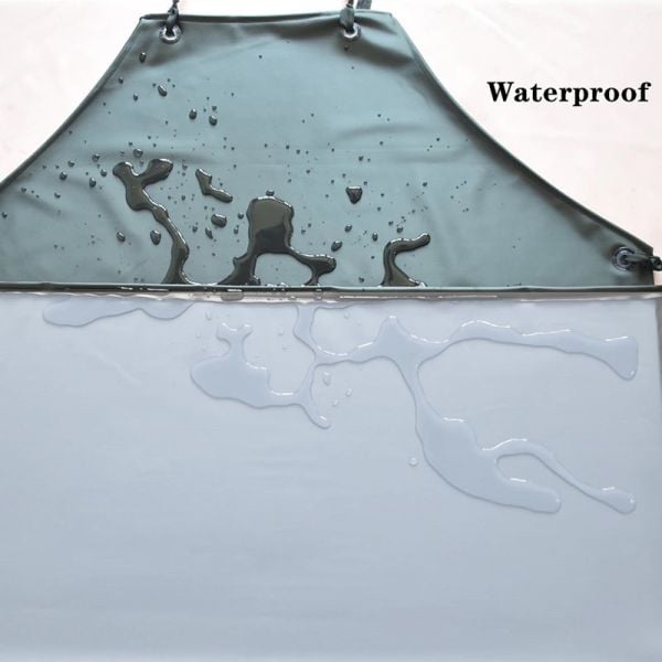 Borox Asit ve Kimyasal Önlüğü PVC Önlük Su Geçirmez Lacivert - 10 Adet Toptan