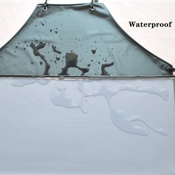 Borox Asit ve Kimyasal Önlüğü PVC Önlük Su Geçirmez Lacivert - 10 Adet Toptan