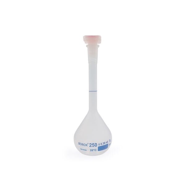 Borox Plastik Balon Joje - Plastik Kapaklı - Volumetrik Flask - 6 Farklı Hacim