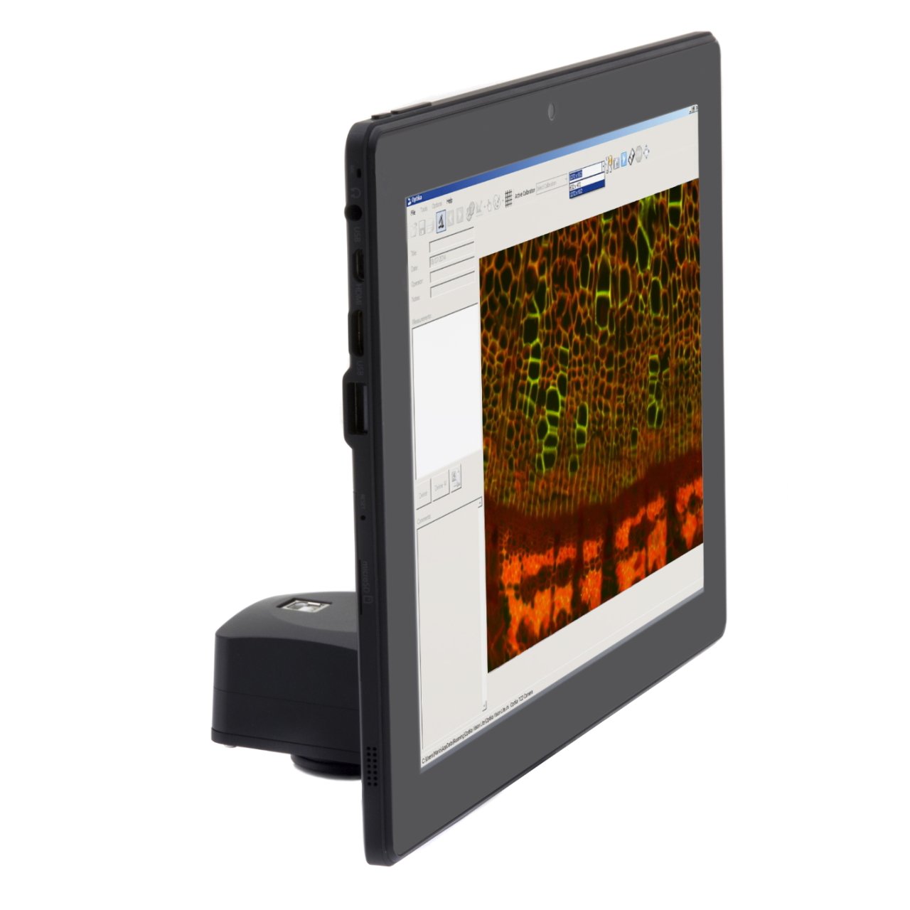OPTIKA TB-5W Tablet Ekranlı Mikroskop Kamerası 5.1 MP - 10'' Tablet PC Kamera