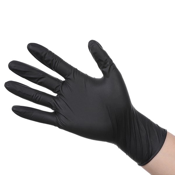 Nitril Eldiven Siyah - XL Beden - Çok Amaçlı - Pudrasız