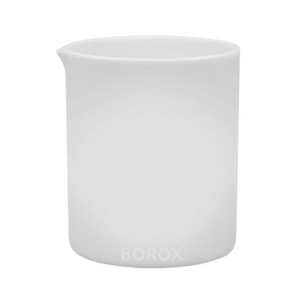 Teflon Beher 1000ml - PTFE Isıya Dayanıklı Beaker - 10 Adet