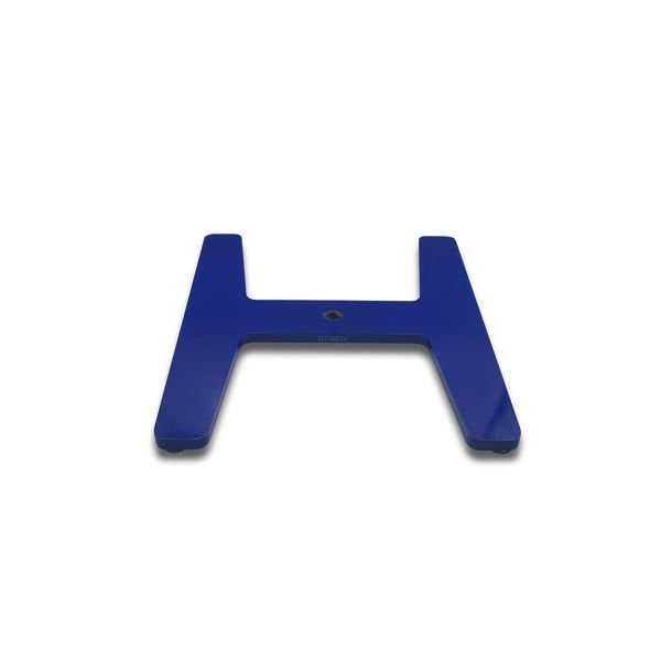 Borox Büret Standı 215x240mm - H Şeklinde Bunzen Mesnedi - Yüksek Kalite