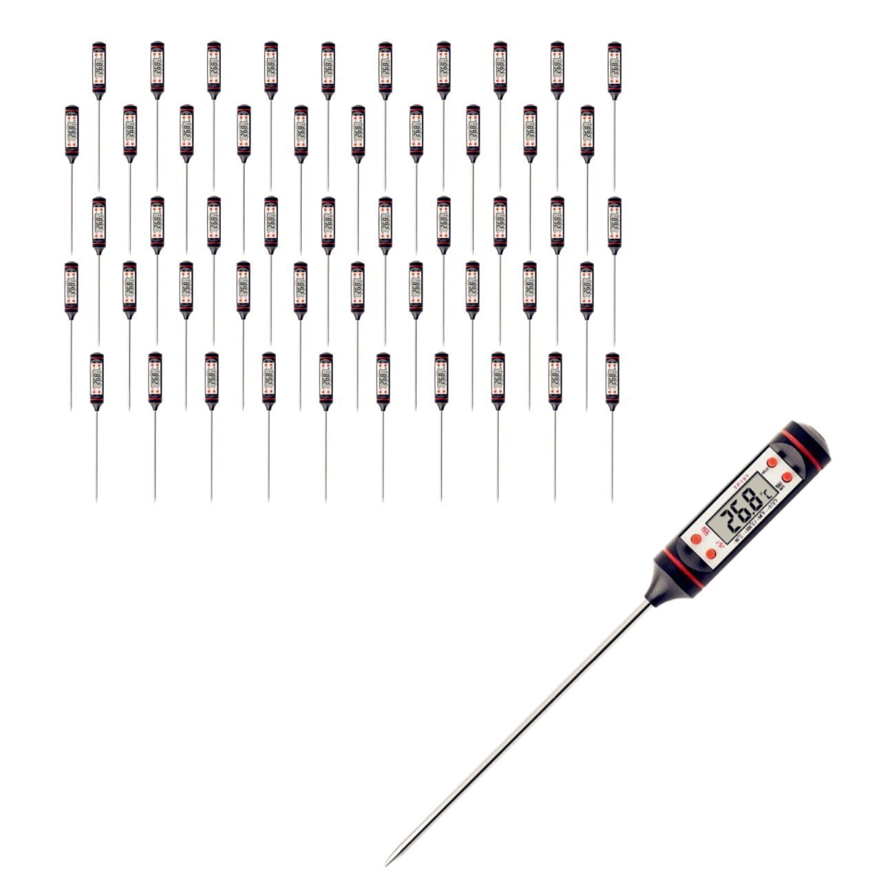 Dijital Termometre TP101 -50-300C - Gıda Termometresi 50Adet