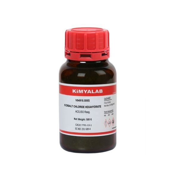 Kimyalab Kobalt Klorür 500g - Cobalt II Chloride Hexahydrate