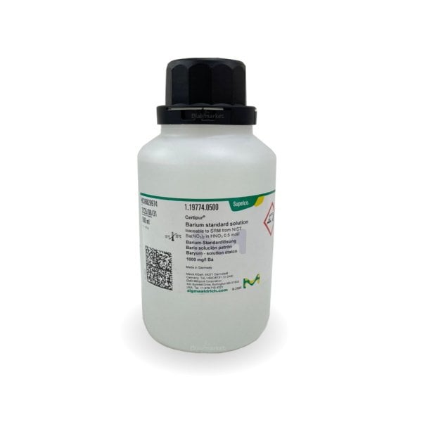 Merck 119774.0500 Baryum 500 ml - Barium Standard Solution