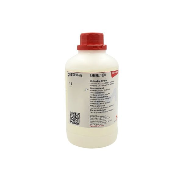 Glutaraldehid 1 l- Glutardialdehyde (25% Solution in Water) For Synthesis Merck 820603.1000