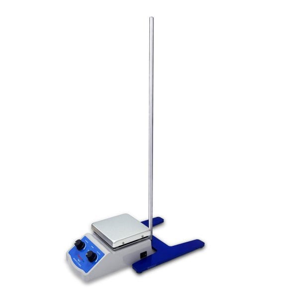 Borox Büret Standı 215x240mm - H Şeklinde Bunzen Mesnedi Set - 60cm Çubuklu - Yüksek Kalite