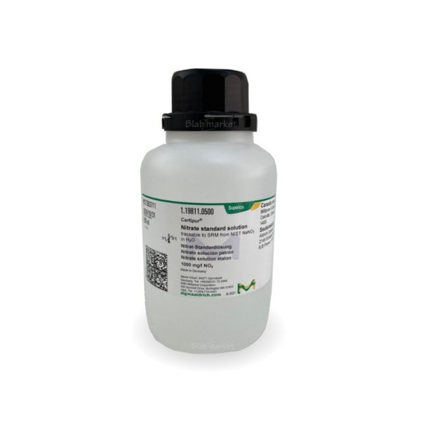 Merck 119811.0500 Nitrat 500ml - Nitrate Standard Solution