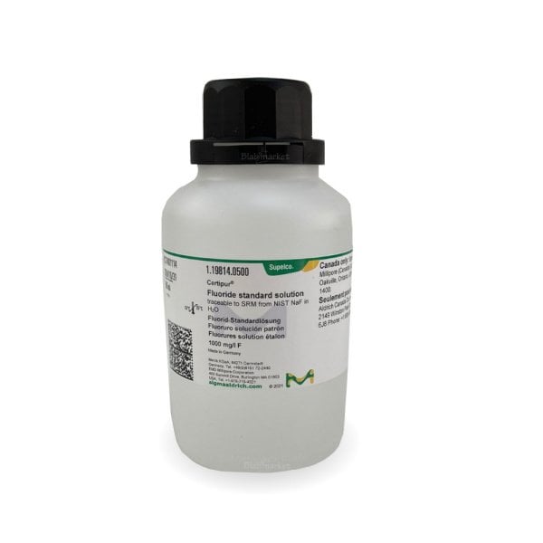 Merck 119814.0500 Florür 500ml - Fluoride Standard Solution