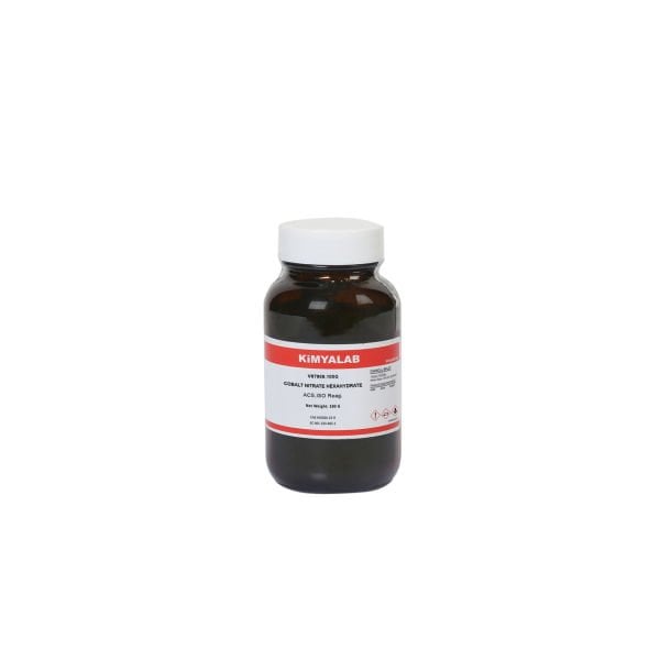 Kimyalab Kobalt Nitrat 100g - Cobalt II Nitrate Hexahydrate