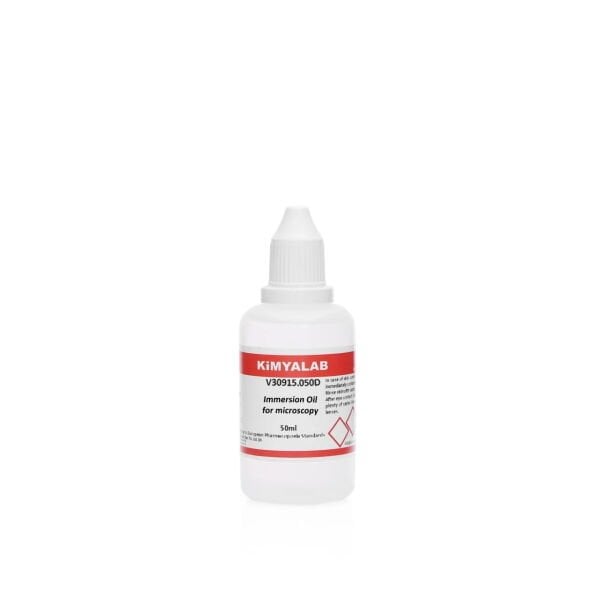 İmersiyon Yağ 50ml Immersion Oil - İmmersiyon Mikroskop İçin