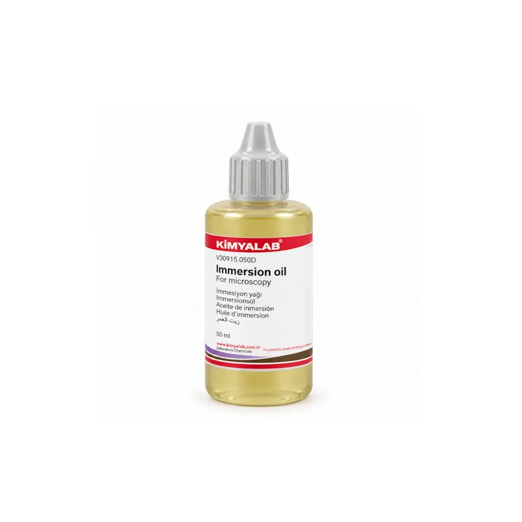 İmersiyon Yağ 50ml Immersion Oil - İmmersiyon Mikroskop İçin